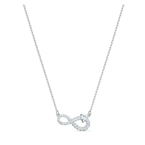 Swarovski Jewellery Swarovski Infinity Crystal White Rhodium Plated Necklace