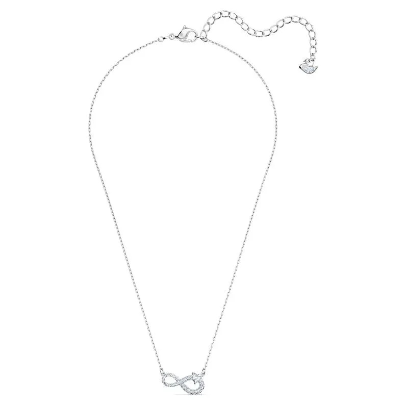 Swarovski Jewellery Swarovski Infinity Crystal White Rhodium Plated Necklace