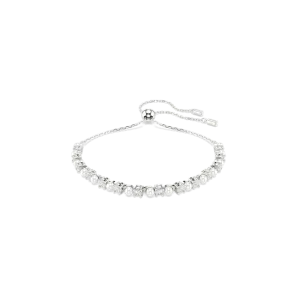 Swarovski Jewellery Swarovski Matrix Rhodium Plated Crystal Pearl Bracelet