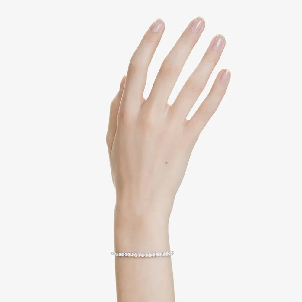 Swarovski Jewellery Swarovski Matrix Rhodium Plated Crystal Pearl Bracelet