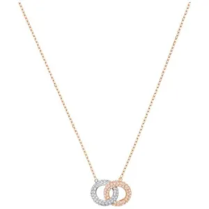 Swarovski Jewellery Swarovski Rose Gold Multi Crystal Necklace