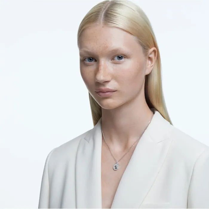 Swarovski Jewellery Swarovski Signum Rhodium Plated White Crystal Swan Necklace