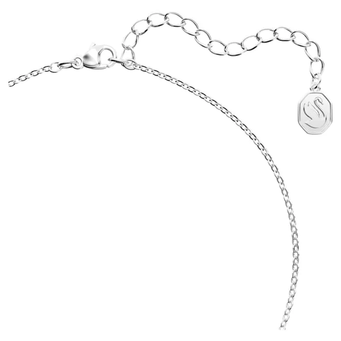 Swarovski Jewellery Swarovski Signum Rhodium Plated White Crystal Swan Necklace