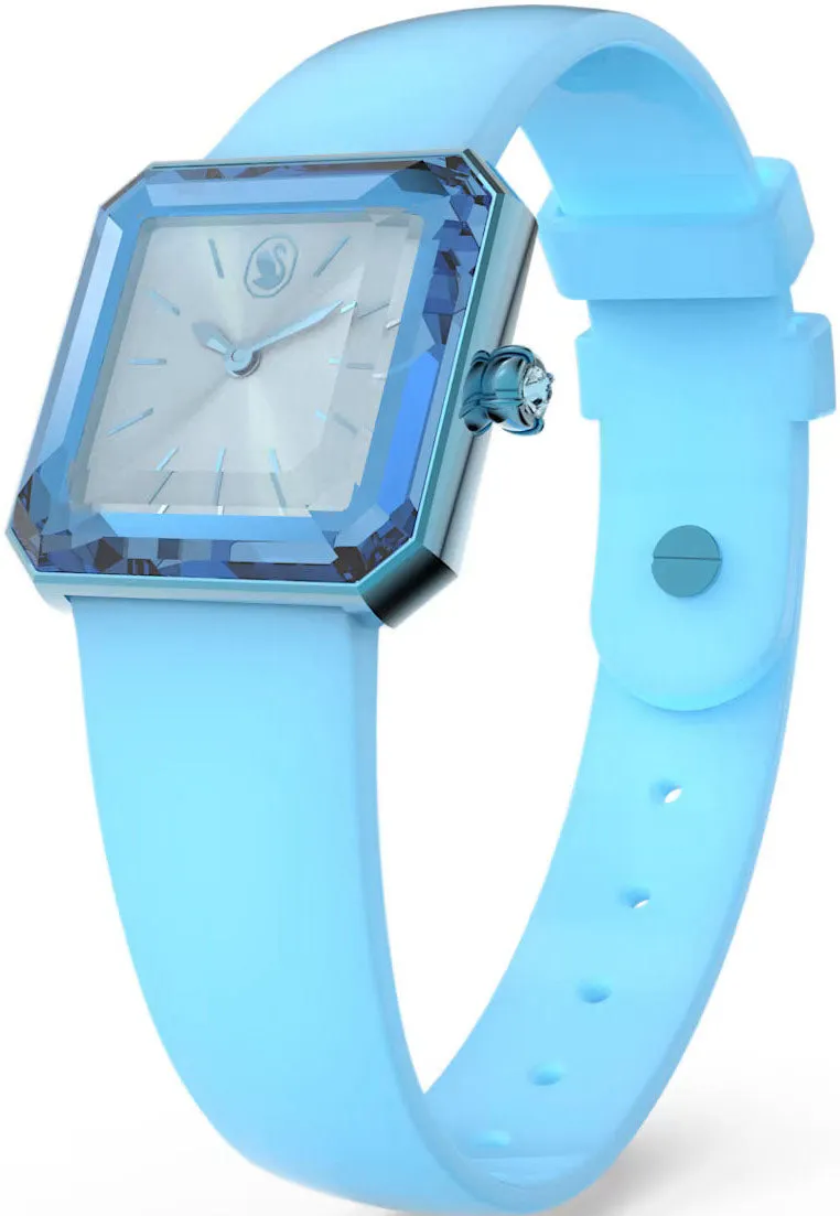 Swarovski Jewellery Swarovski Silicone Blue Watch