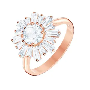 Swarovski Jewellery Swarovski Sunshine Rose Gold Tone Plated Ring Size 50