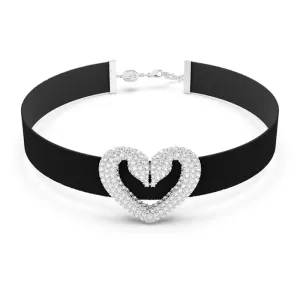 Swarovski Jewellery Swarovski Una White Crystal Heart Choker Necklace