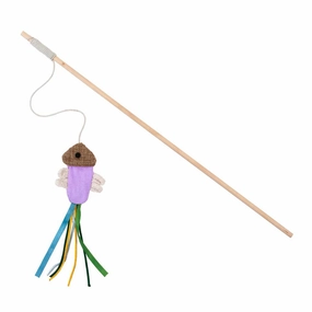 Swing Stick Jelly Fish Purple interactive cat toys,cat play toys
