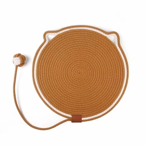 Talking Dog Club Rope Scratcher Mat for Cats