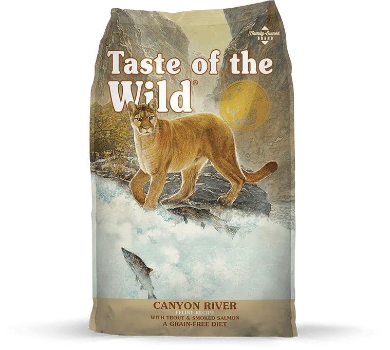 Taste Of The Wild Canyon River Dry Cat Food indoor dry cat food, healthy cat kibble