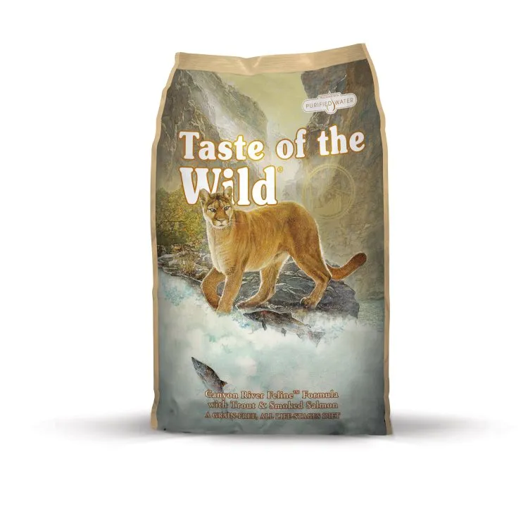 Taste of the Wild Canyon River Feline Recipe dry cat food, cat kibble