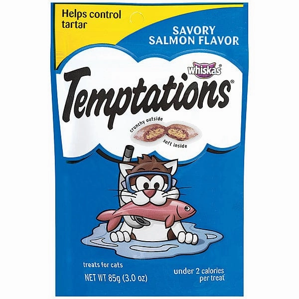 Temptations Savoury Salmon Cat Treats