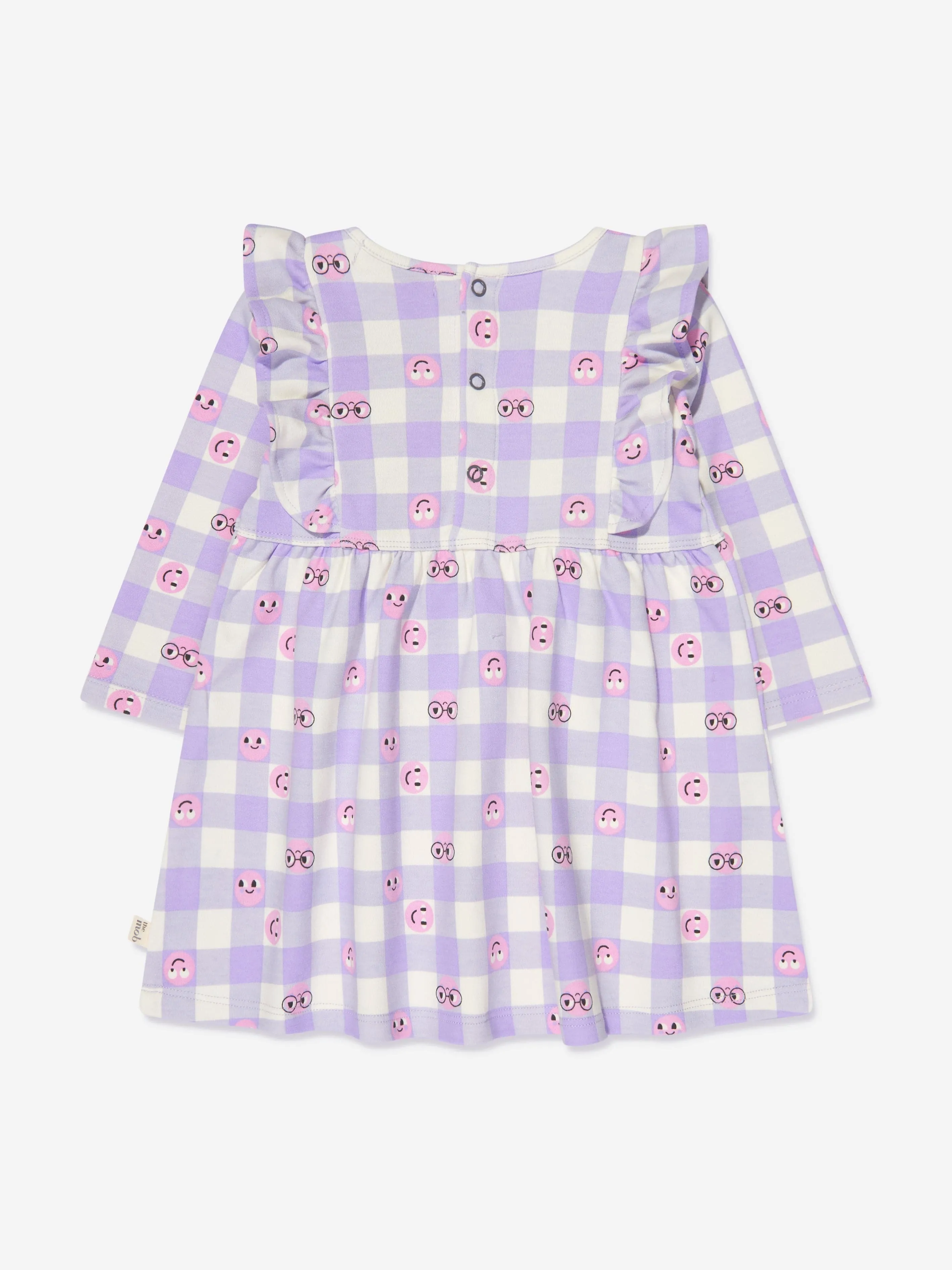 The Bonnie Mob Girls Tiddlywink Dress in Purple