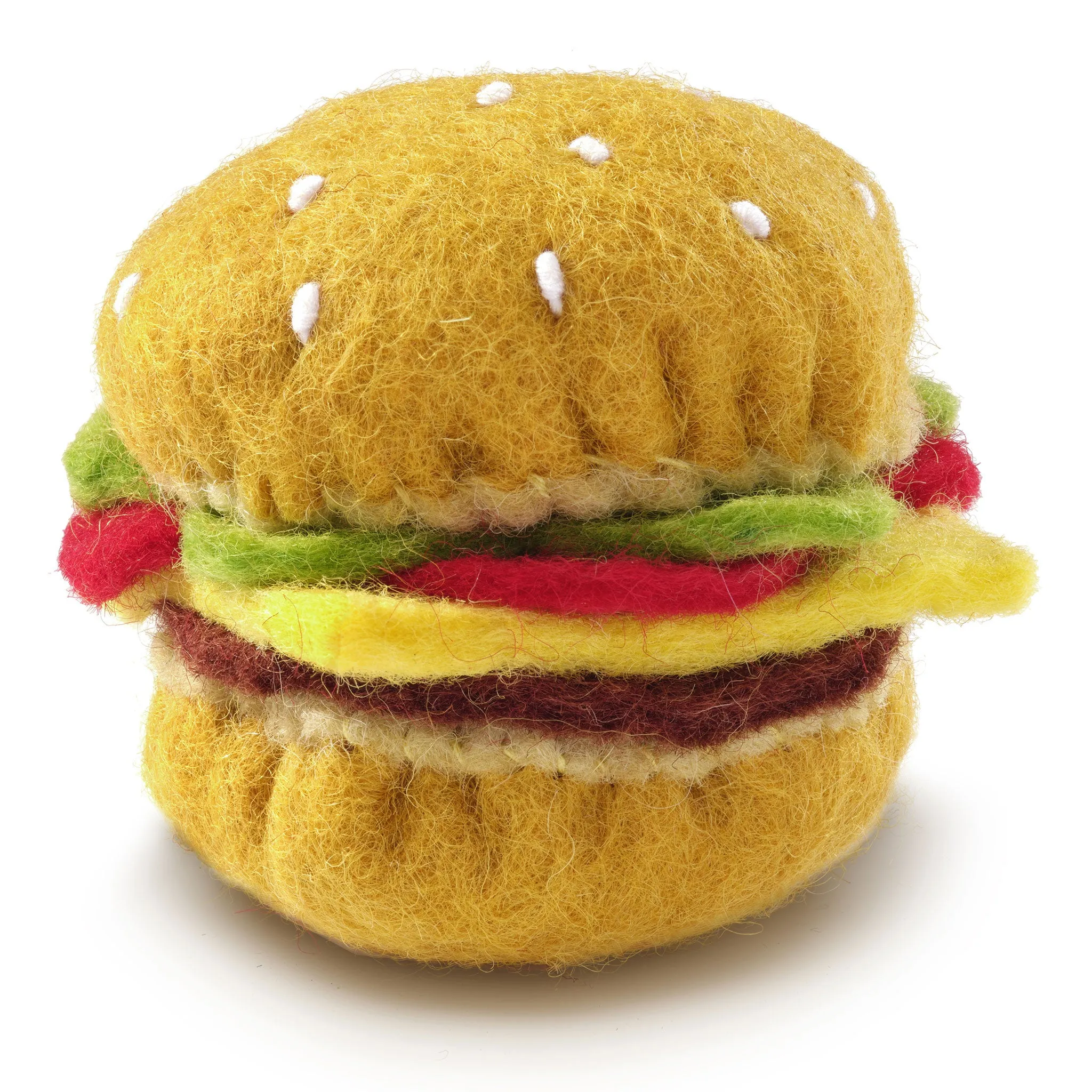 The Foggy Dog Cat Toy Hamburger Cat Toys cat toys, cat supplies
