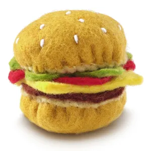 The Foggy Dog Cat Toy Hamburger Cat Toys cat toys, cat supplies