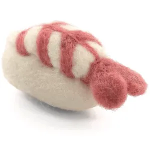The Foggy Dog Wool nip Toy Prawn Nigiri Cat Toys cat toys, cat supplies