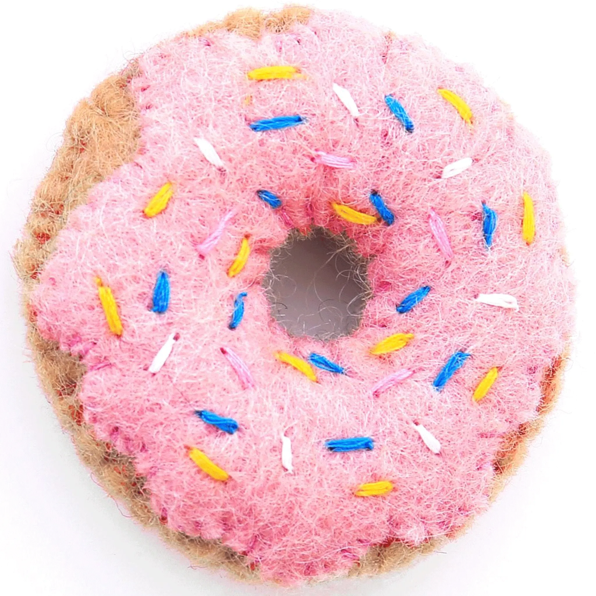 The Foggy Dog Wool nip Toy Strawberry Donut Cat Toys cat toys, cat supplies