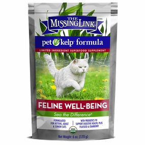 The Missing Link Pet Kelp Feline Well-Being Supplement for Cats cat skin treatment, anti-itch spray for cats