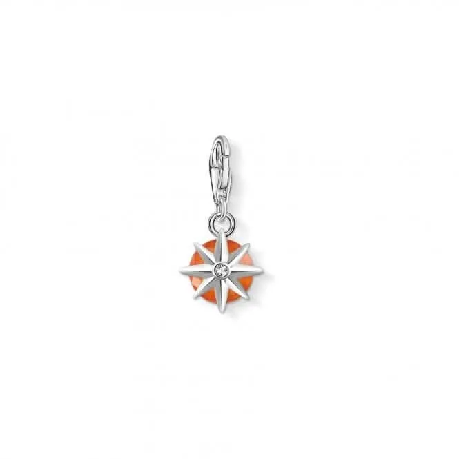 Thomas Sabo Agate January Birthstone Charm 1793-625-10 Thomas Sabo Collectable Charms
