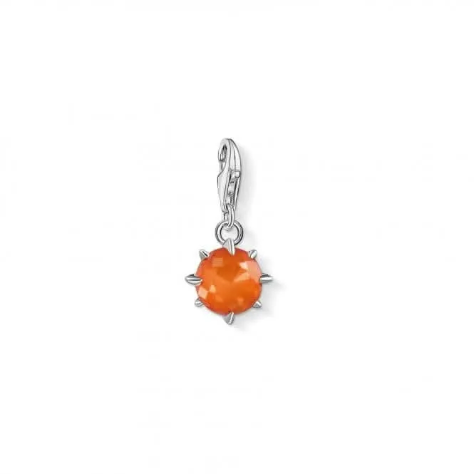 Thomas Sabo Agate January Birthstone Charm 1793-625-10 Thomas Sabo Collectable Charms