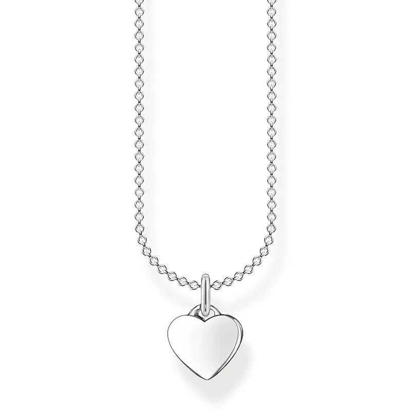 Thomas Sabo Jewellery Thomas Sabo Charm Club Sterling Silver Heart Necklace