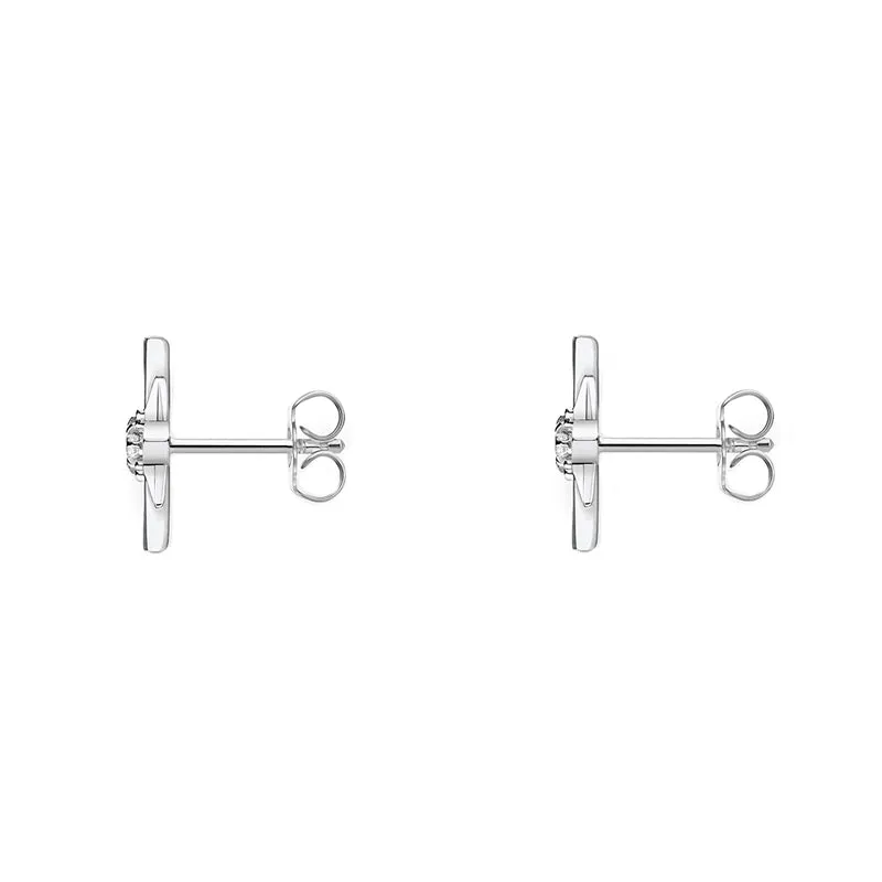 Thomas Sabo Jewellery Thomas Sabo Glam & Soul Sterling Silver CZ Magic Stars Earrings