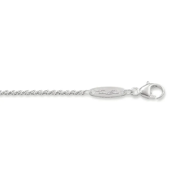 Thomas Sabo Jewellery Thomas Sabo Glam And Soul Sterling Silver Cord Chain