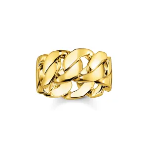 Thomas Sabo Jewellery Thomas Sabo Gold Plated Sterling Silver Links Ring