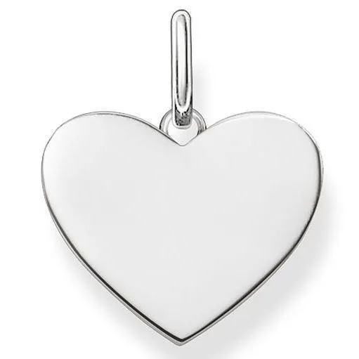 Thomas Sabo Jewellery Thomas Sabo Love Bridge Sterling Silver Heart Pendant