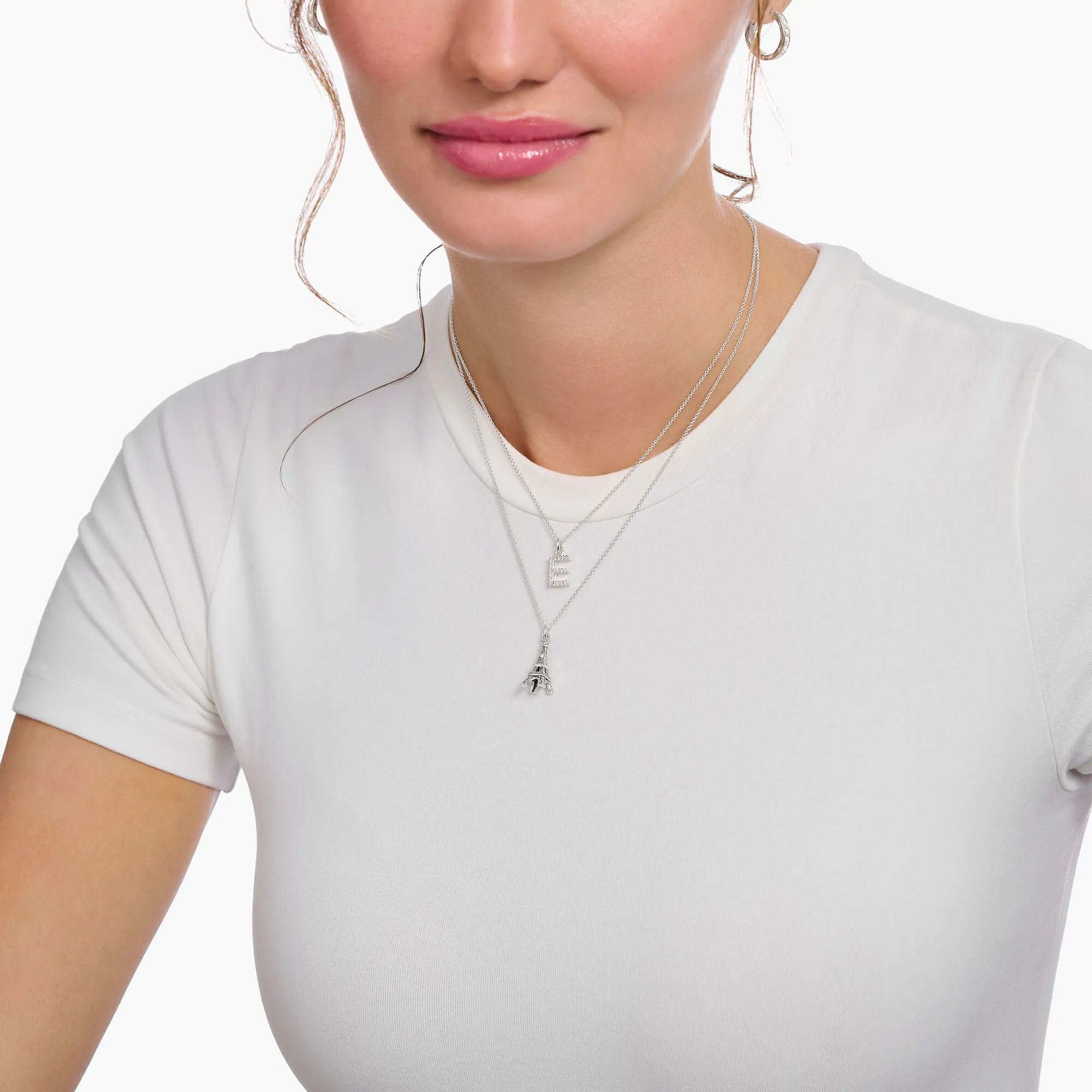 Thomas Sabo Jewellery Thomas Sabo Sterling Silver Eiffel Tower Necklace