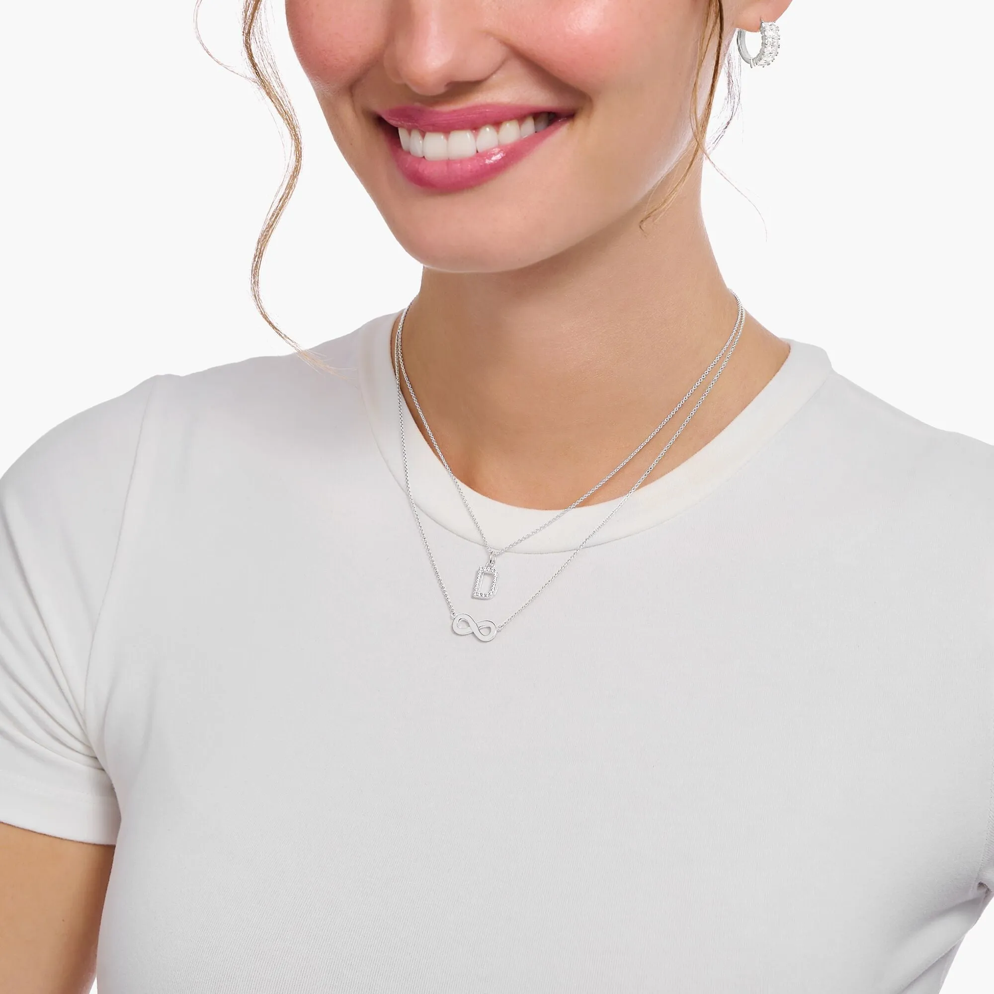 Thomas Sabo Jewellery Thomas Sabo Sterling Silver Infinity Necklace