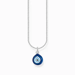Thomas Sabo Jewellery Thomas Sabo Sterling Silver Nazar's Eye Enamel Necklace