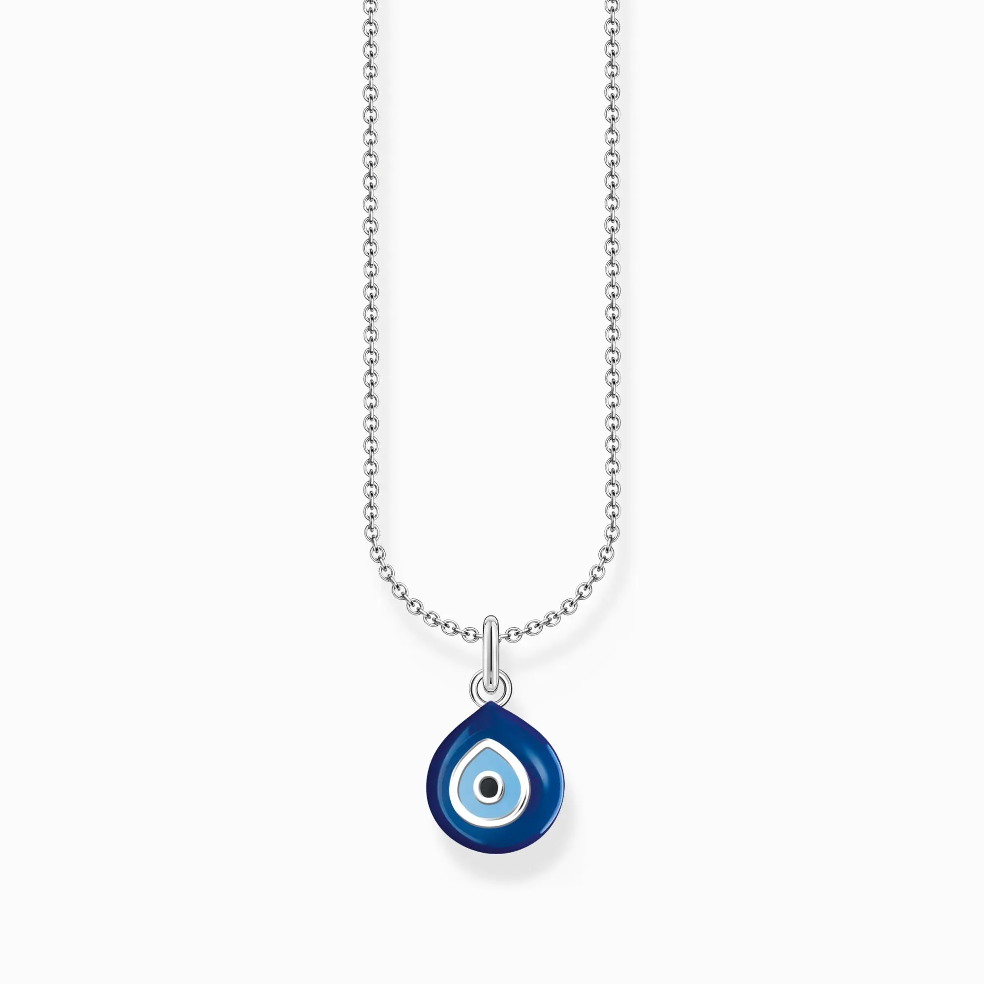 Thomas Sabo Jewellery Thomas Sabo Sterling Silver Nazar's Eye Enamel Necklace