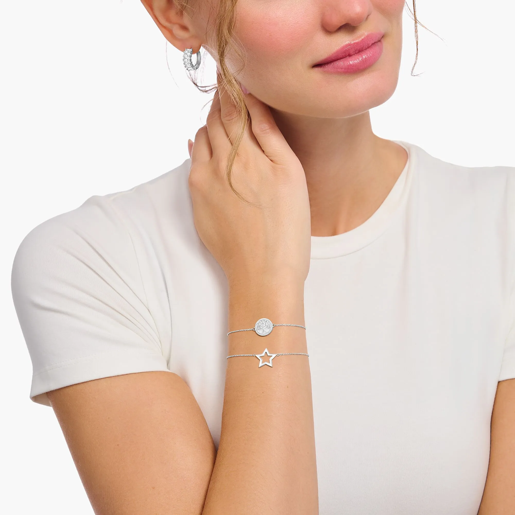 Thomas Sabo Jewellery Thomas Sabo Sterling Silver Star Bracelet
