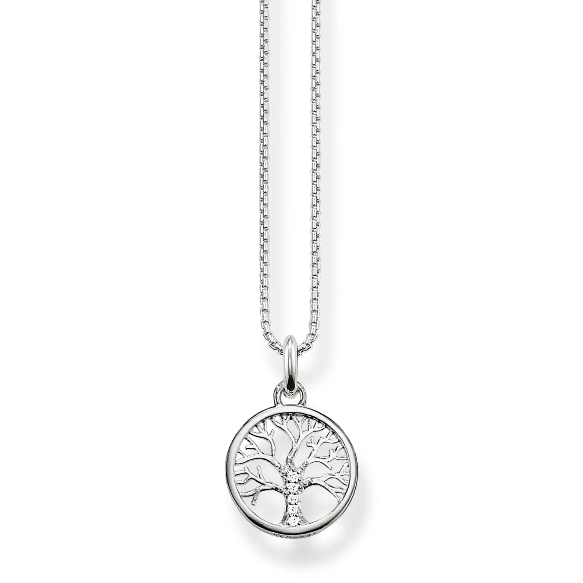 Thomas Sabo Jewellery Thomas Sabo Sterling Silver Tree Of Love Necklace