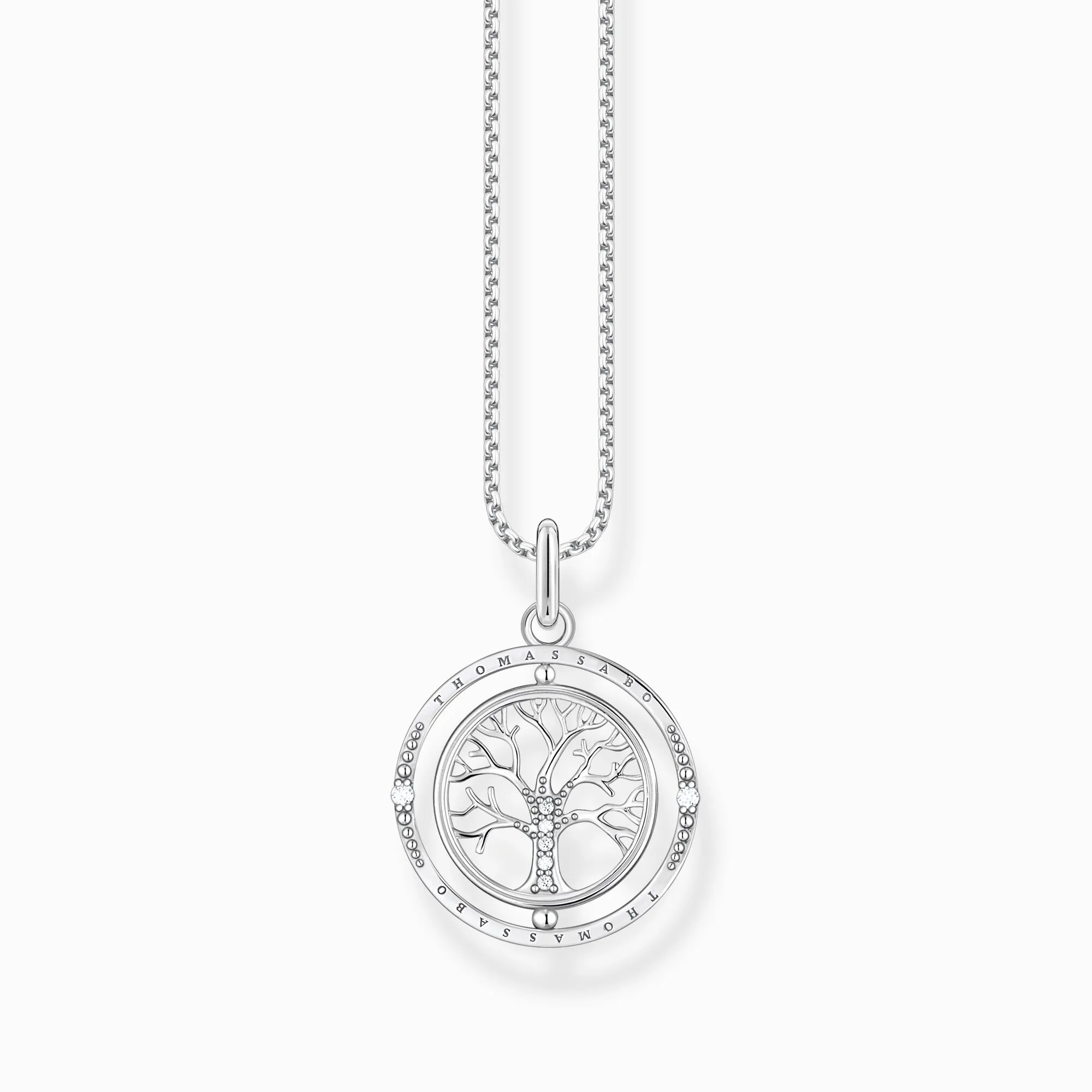 Thomas Sabo Jewellery Thomas Sabo Sterling Silver Tree of Love Necklace