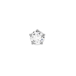 Thomas Sabo Jewellery Thomas Sabo Sterling Silver Zirconia Single Stud Earring