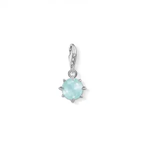 Thomas Sabo Milky Aquamarine March Birthstone Charm 1791-694-31 Thomas Sabo Collectable Charms