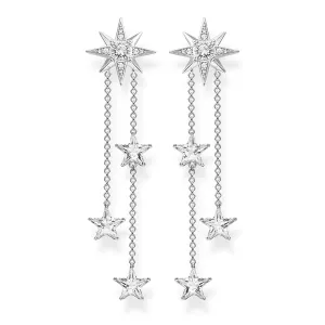 Thomas Sabo Silver Jewellery Sterling Silver Thomas Sabo Magic Stars Cascade Earrings