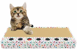 ThoozyPet Scratch & Play Cat Scratcher cat essentials, basic cat supplies