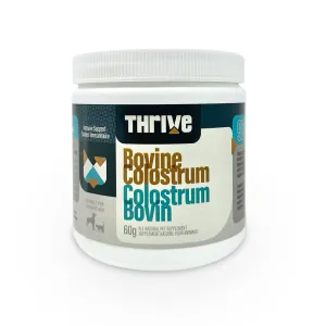 Thrive Bovine Colostrum Powder 60g cat vitamins, cat immune support
