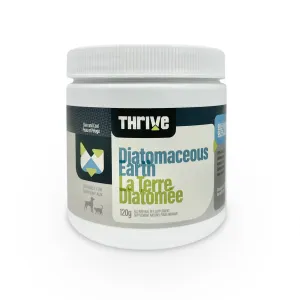 Thrive Diatomaceous Earth 120g cat vitamins, cat immune support