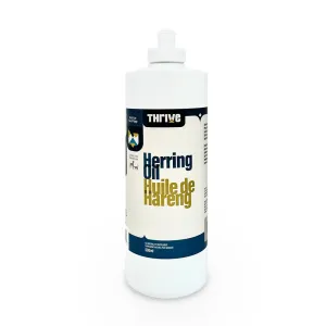 Thrive Herring Oil cat vitamins, cat immune support