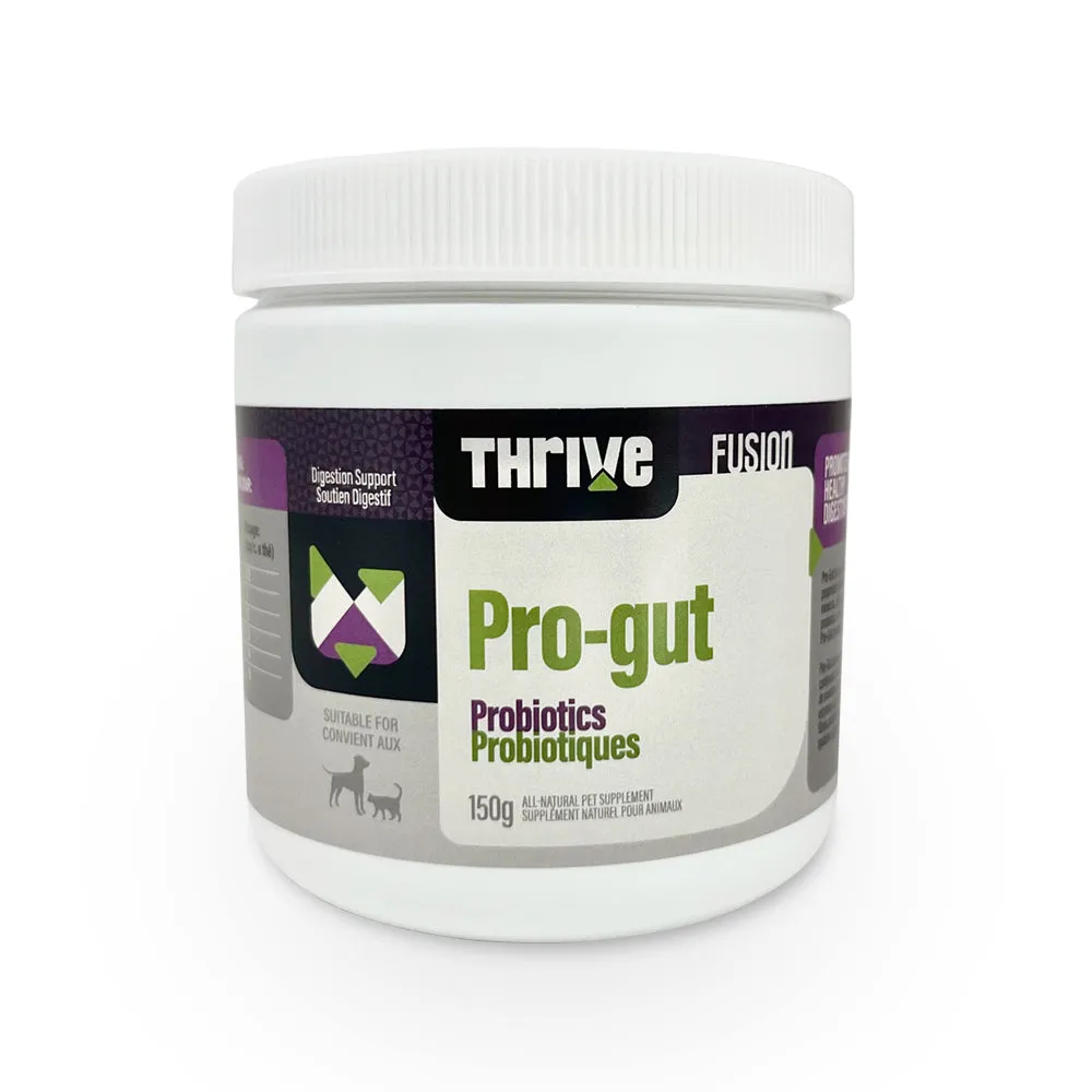 Thrive Pro-Gut Probiotics Fusion 150g cat vitamins, cat immune support