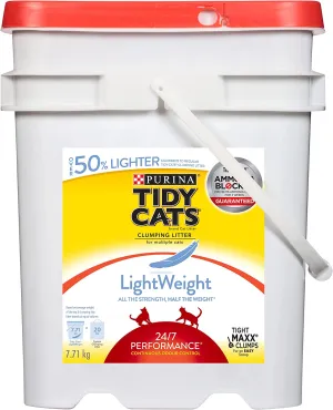 Tidy Cats Lightweight 24/7 Performance Clumping Cat Litter 7.71kg adult cat food, best cat food for adults