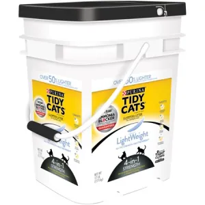 Tidy Cats LightWeight - 4-In-1 Strength clumping litter for cats, natural cat litter