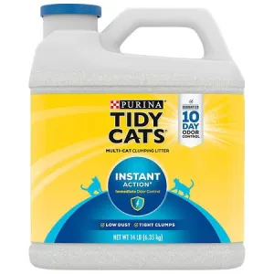 Tidy Cats Scoop - Instant Action Immediate Odor Control clumping litter for cats, natural cat litter