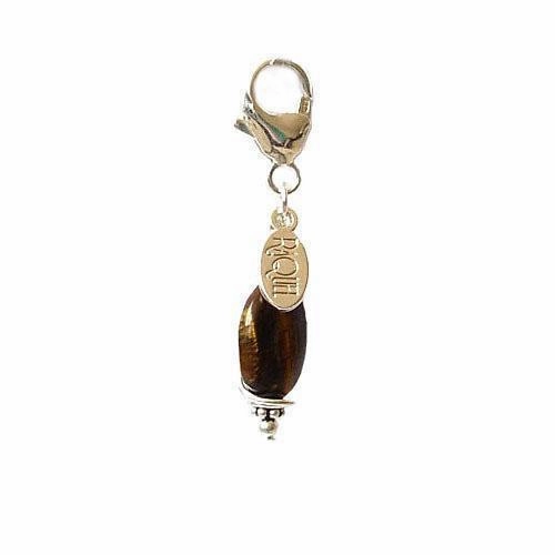 Tiger Eye Healing Dog Collar Charm Teacup Pawmulet dog collar charm,pet tag
