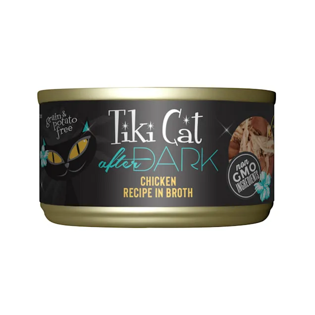 Tiki Cat After Dark Grain Free Chicken Canned Cat Food grain free cat food, no grain dry cat food