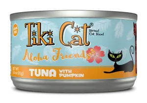 Tiki Cat Aloha Friends Grain Free Tuna with Pumpkin Canned Cat Food grain free cat food, no grain dry cat food