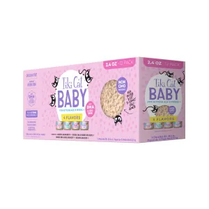 Tiki Cat Baby Variety Pack Shreds 12/2.4 oz dry cat food, cat kibble
